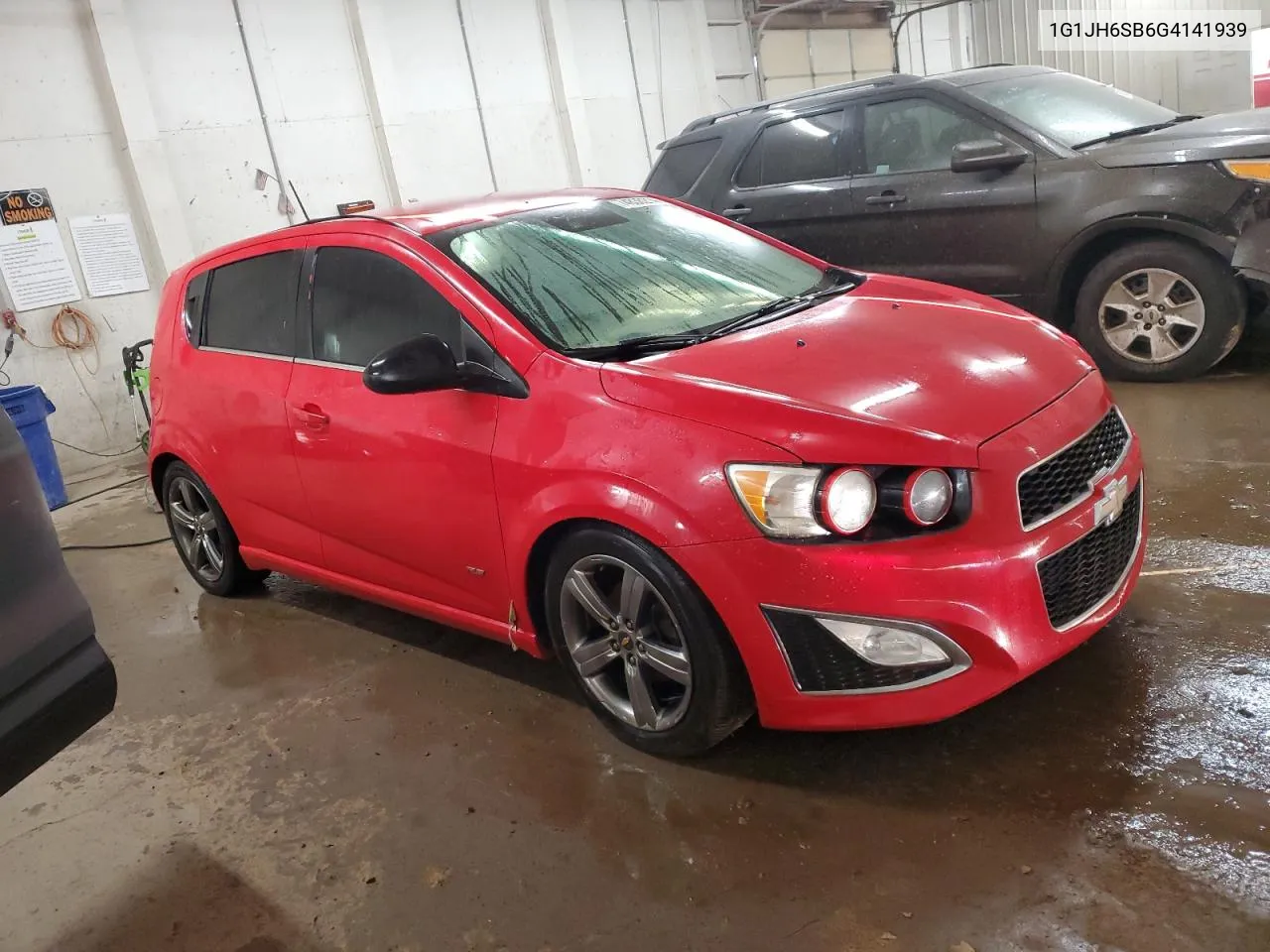 2016 Chevrolet Sonic Rs VIN: 1G1JH6SB6G4141939 Lot: 74836214