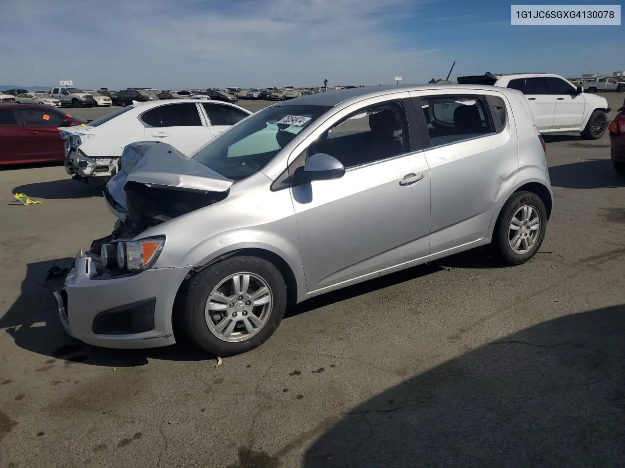 2016 Chevrolet Sonic Lt VIN: 1G1JC6SGXG4130078 Lot: 75354974