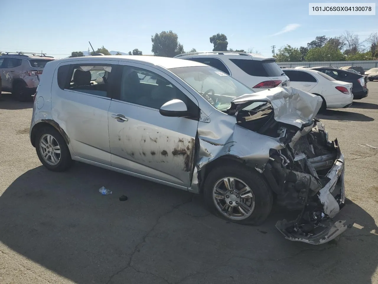 2016 Chevrolet Sonic Lt VIN: 1G1JC6SGXG4130078 Lot: 75354974