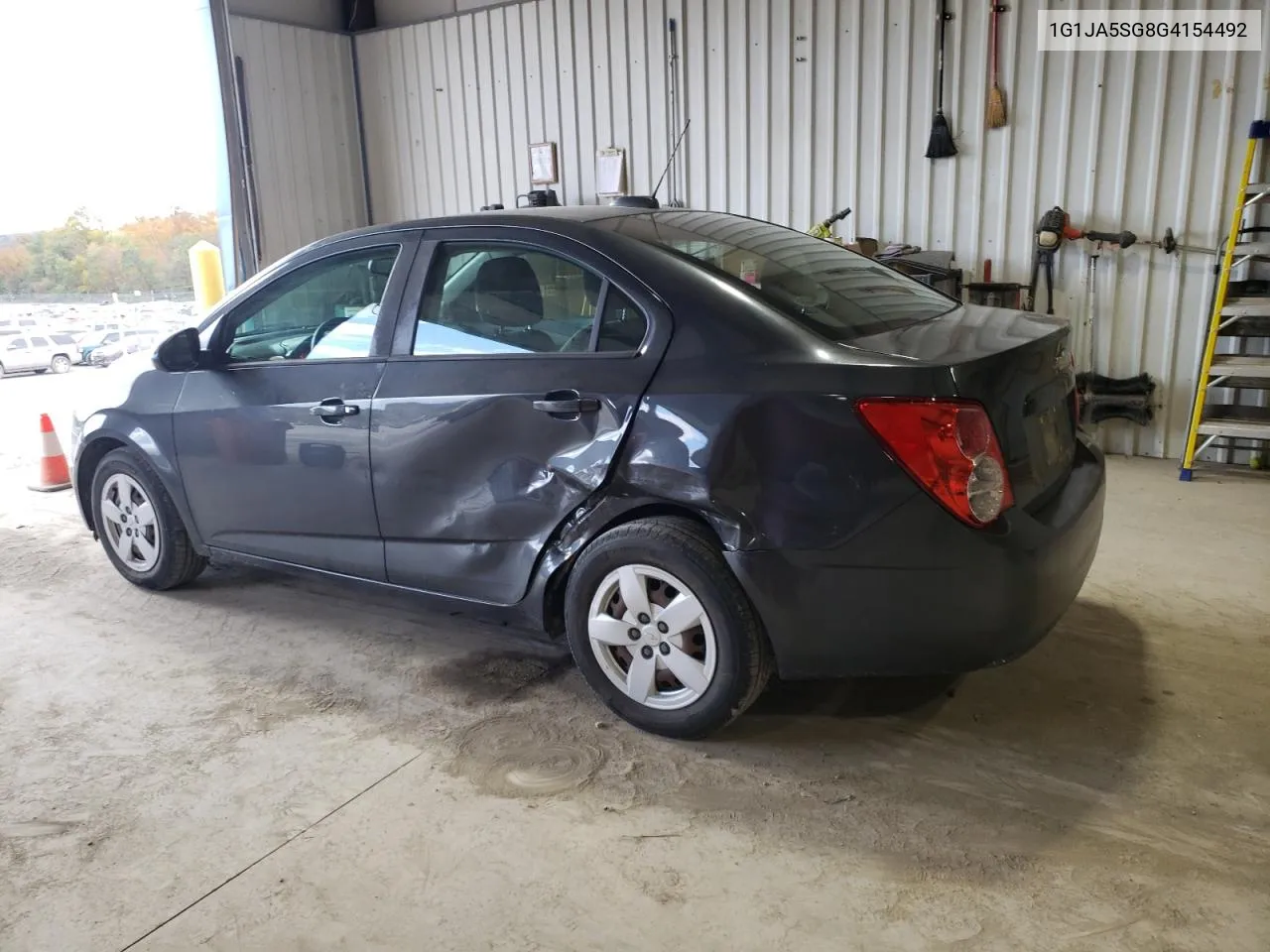 2016 Chevrolet Sonic Ls VIN: 1G1JA5SG8G4154492 Lot: 75938474