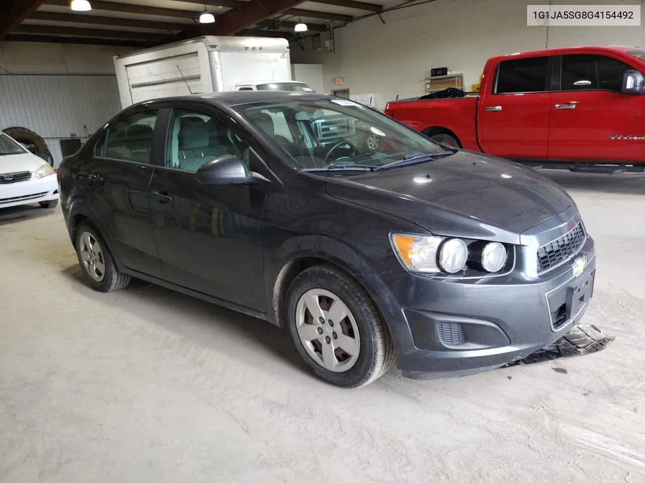 2016 Chevrolet Sonic Ls VIN: 1G1JA5SG8G4154492 Lot: 75938474