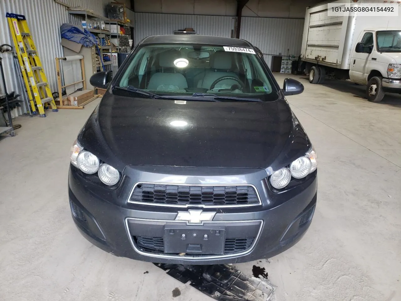 2016 Chevrolet Sonic Ls VIN: 1G1JA5SG8G4154492 Lot: 75938474