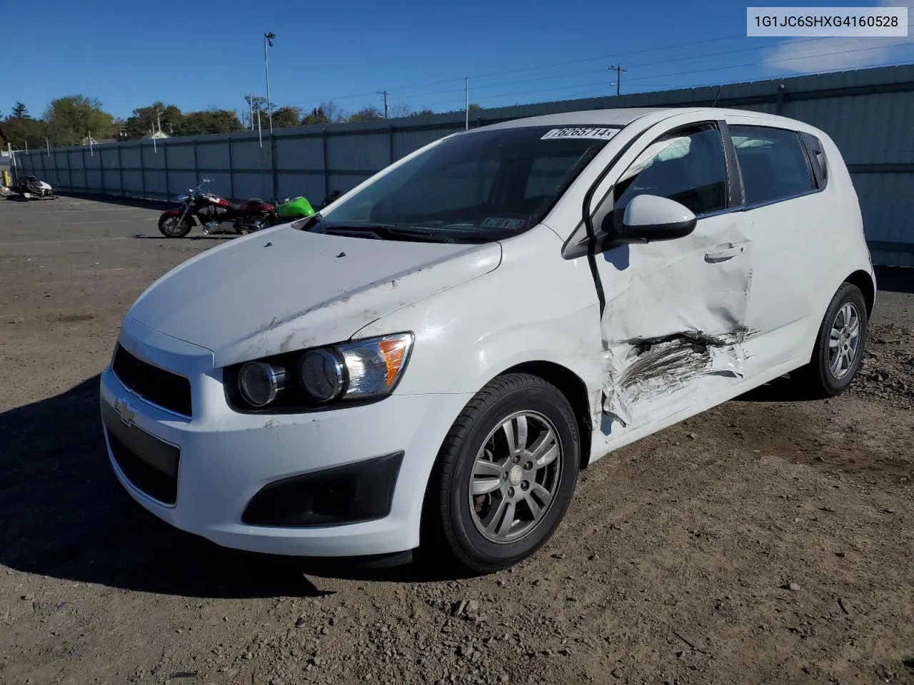 1G1JC6SHXG4160528 2016 Chevrolet Sonic Lt