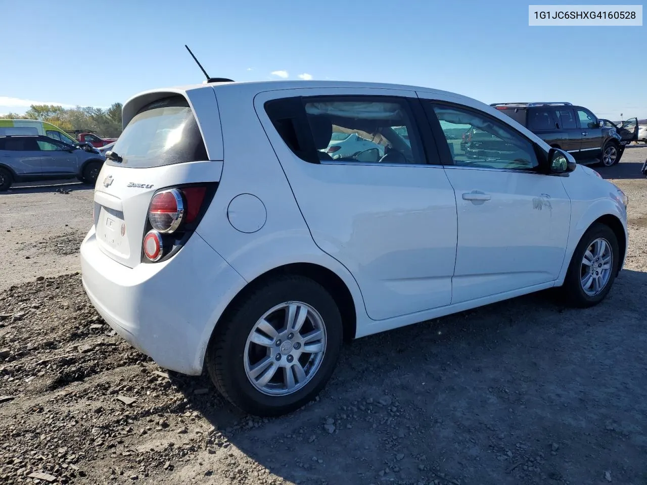 1G1JC6SHXG4160528 2016 Chevrolet Sonic Lt