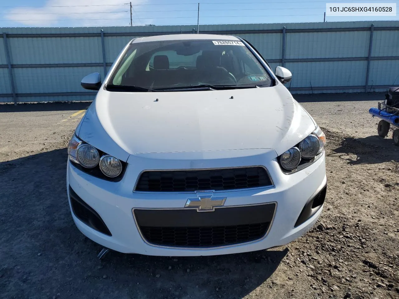 1G1JC6SHXG4160528 2016 Chevrolet Sonic Lt