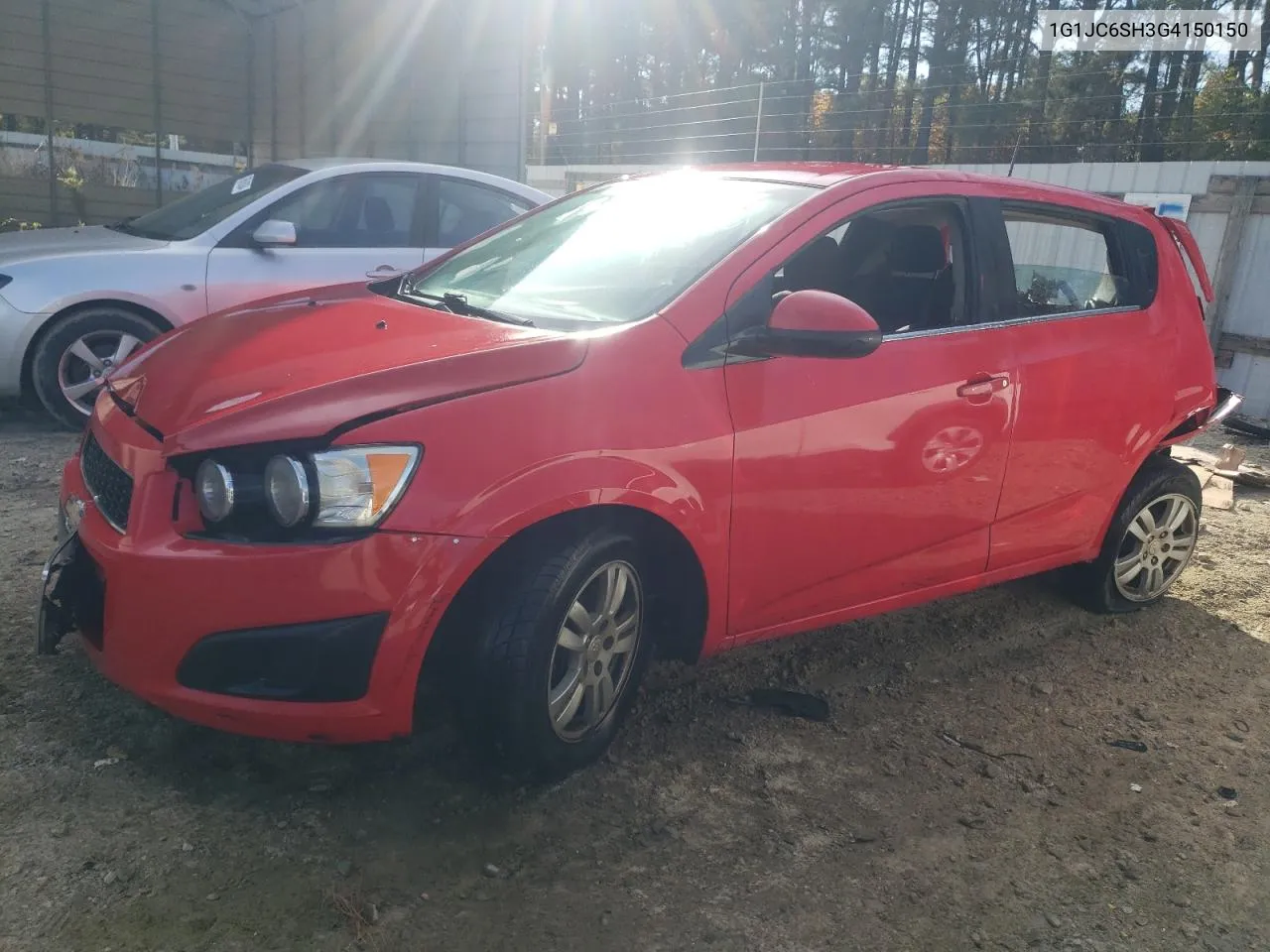 2016 Chevrolet Sonic Lt VIN: 1G1JC6SH3G4150150 Lot: 76267014