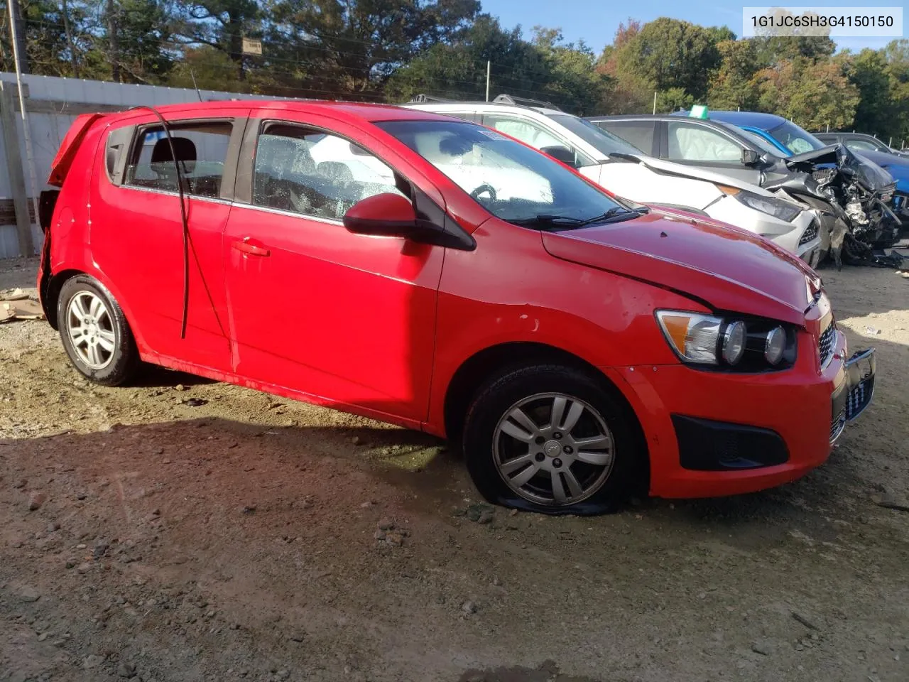 2016 Chevrolet Sonic Lt VIN: 1G1JC6SH3G4150150 Lot: 76267014