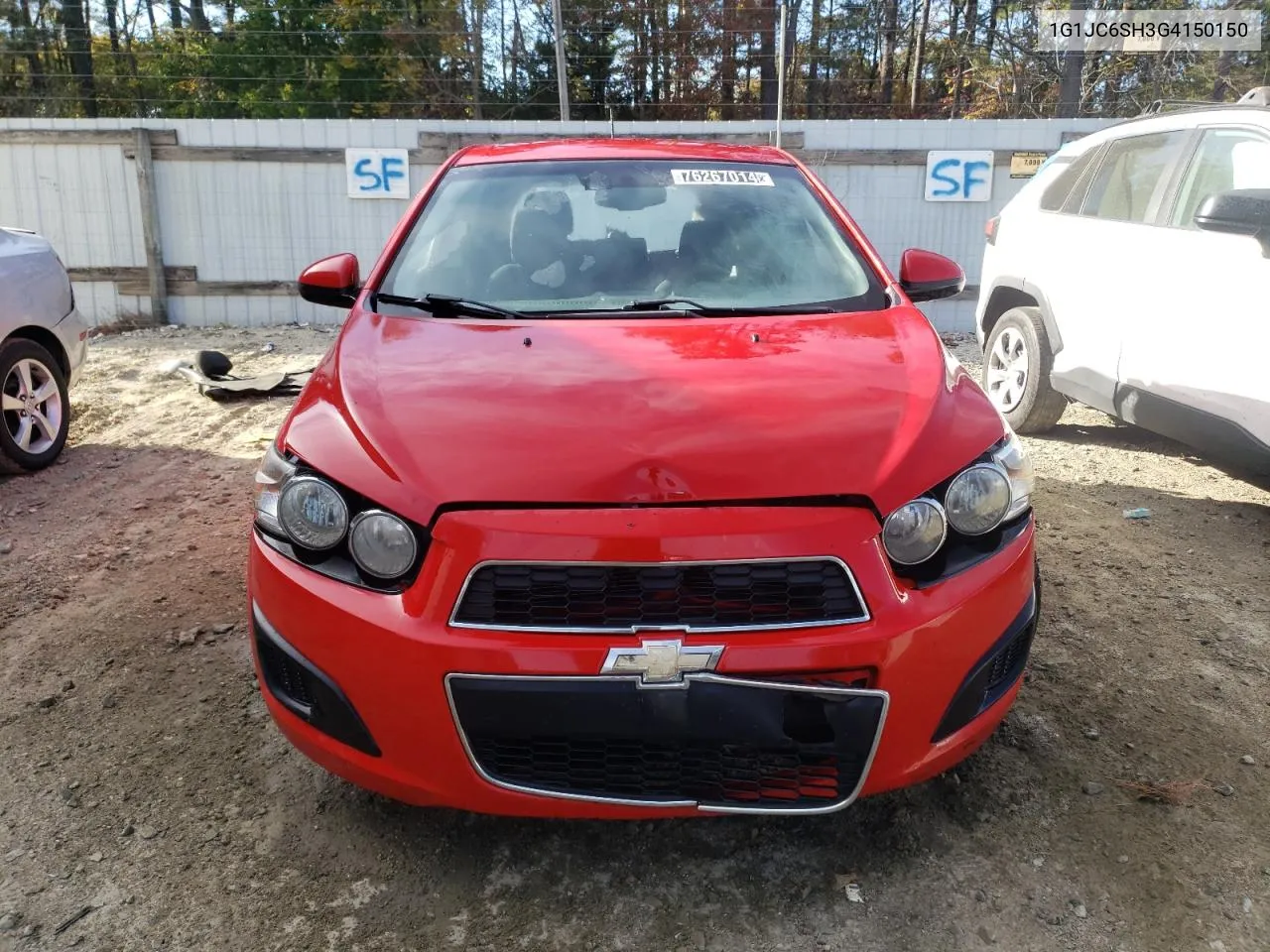 2016 Chevrolet Sonic Lt VIN: 1G1JC6SH3G4150150 Lot: 76267014