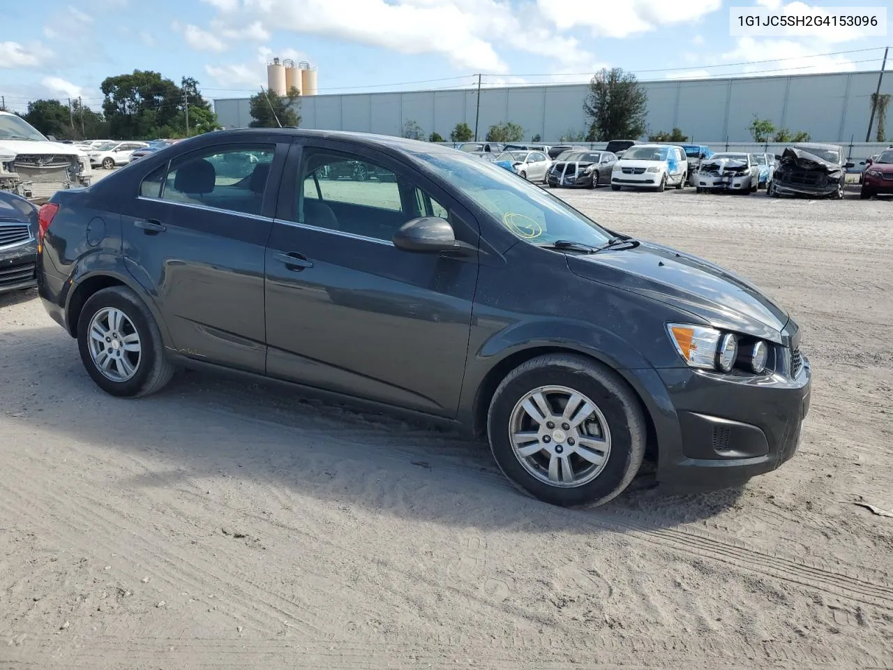 2016 Chevrolet Sonic Lt VIN: 1G1JC5SH2G4153096 Lot: 76891914