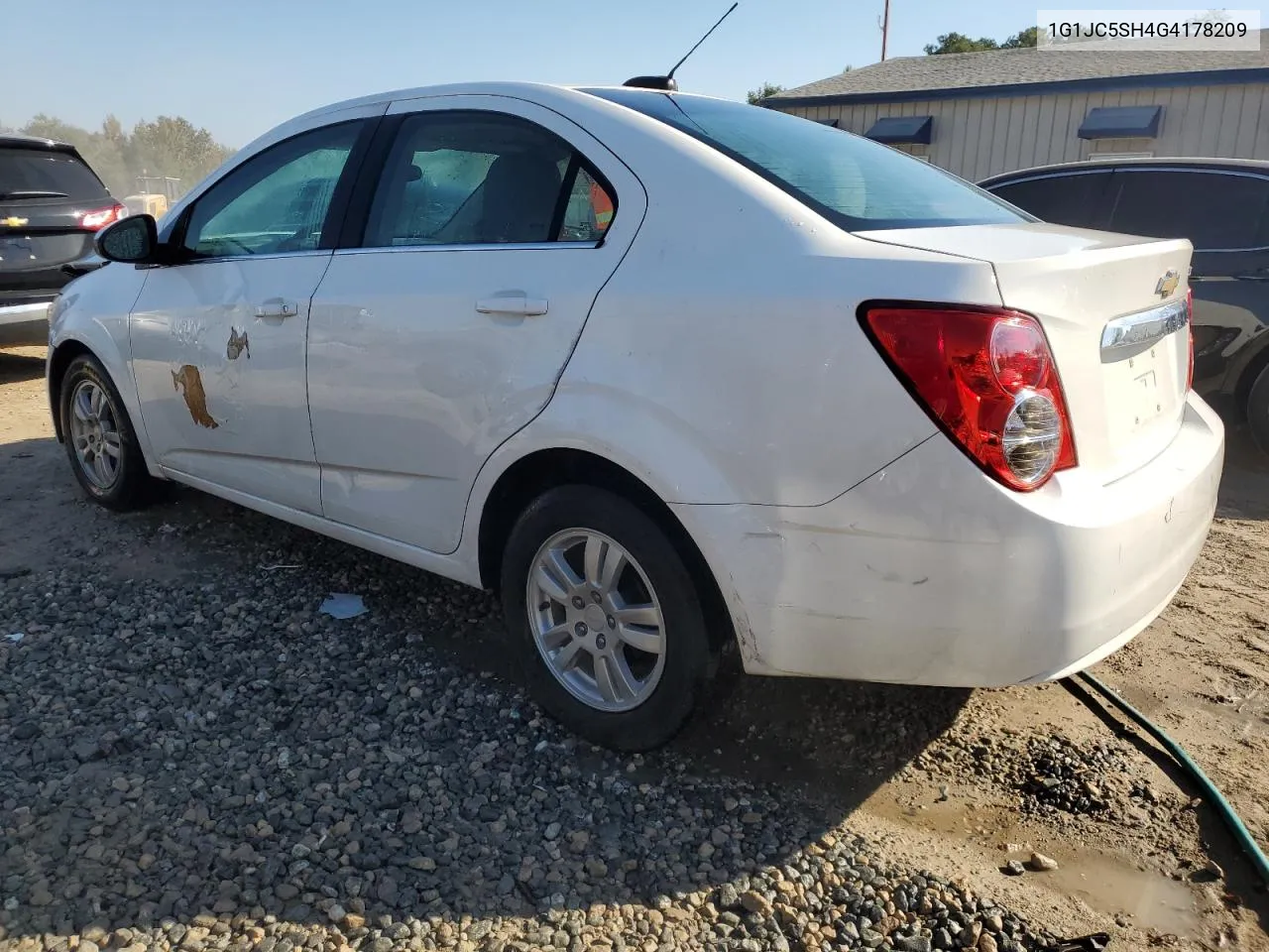 2016 Chevrolet Sonic Lt VIN: 1G1JC5SH4G4178209 Lot: 77136004