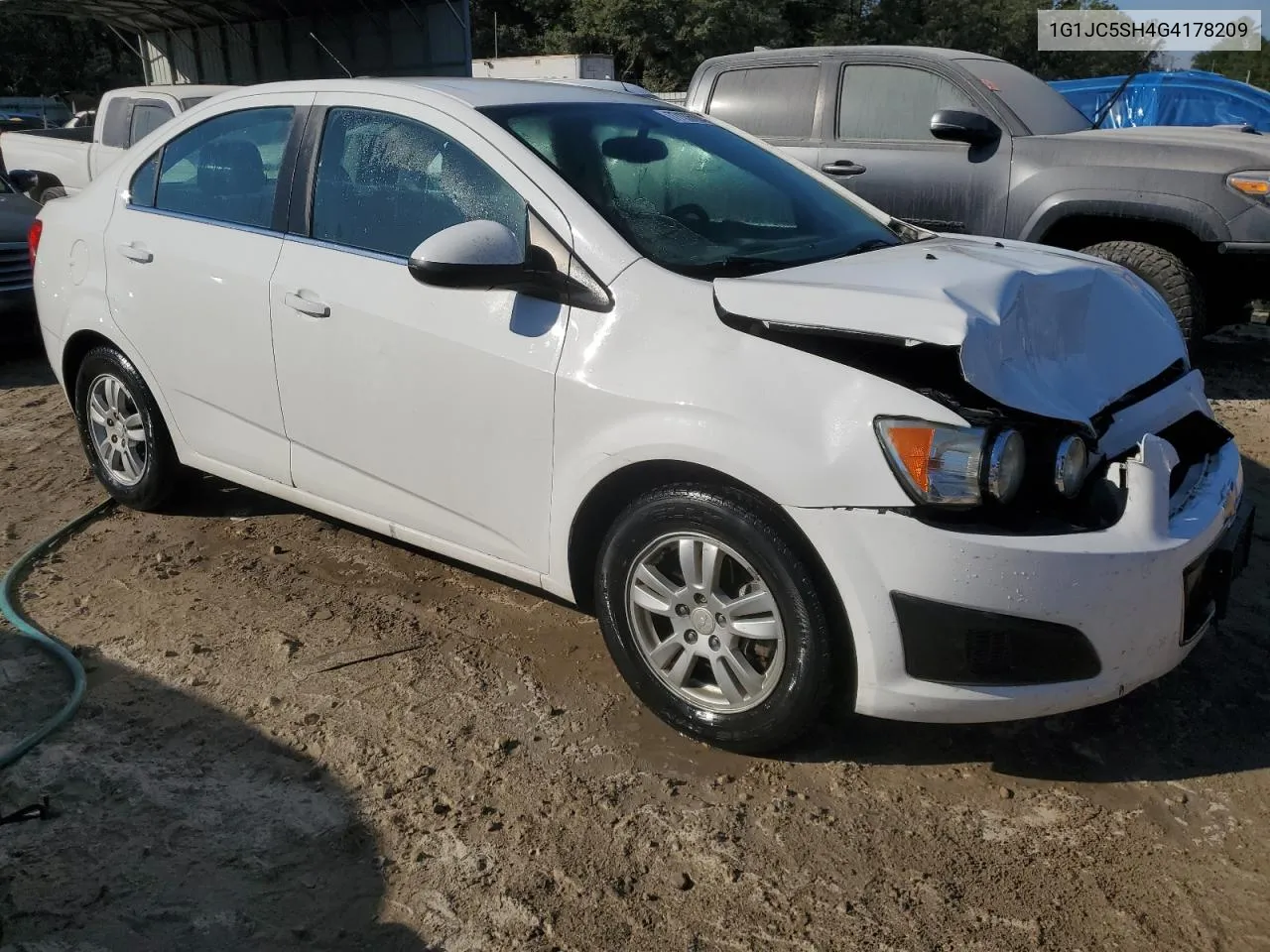 2016 Chevrolet Sonic Lt VIN: 1G1JC5SH4G4178209 Lot: 77136004