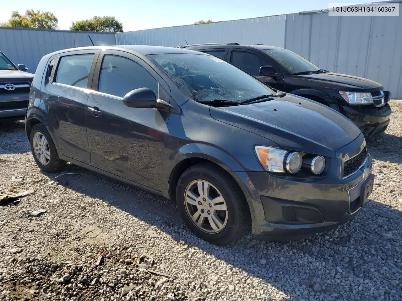 2016 Chevrolet Sonic Lt VIN: 1G1JC6SH1G4160367 Lot: 77163864