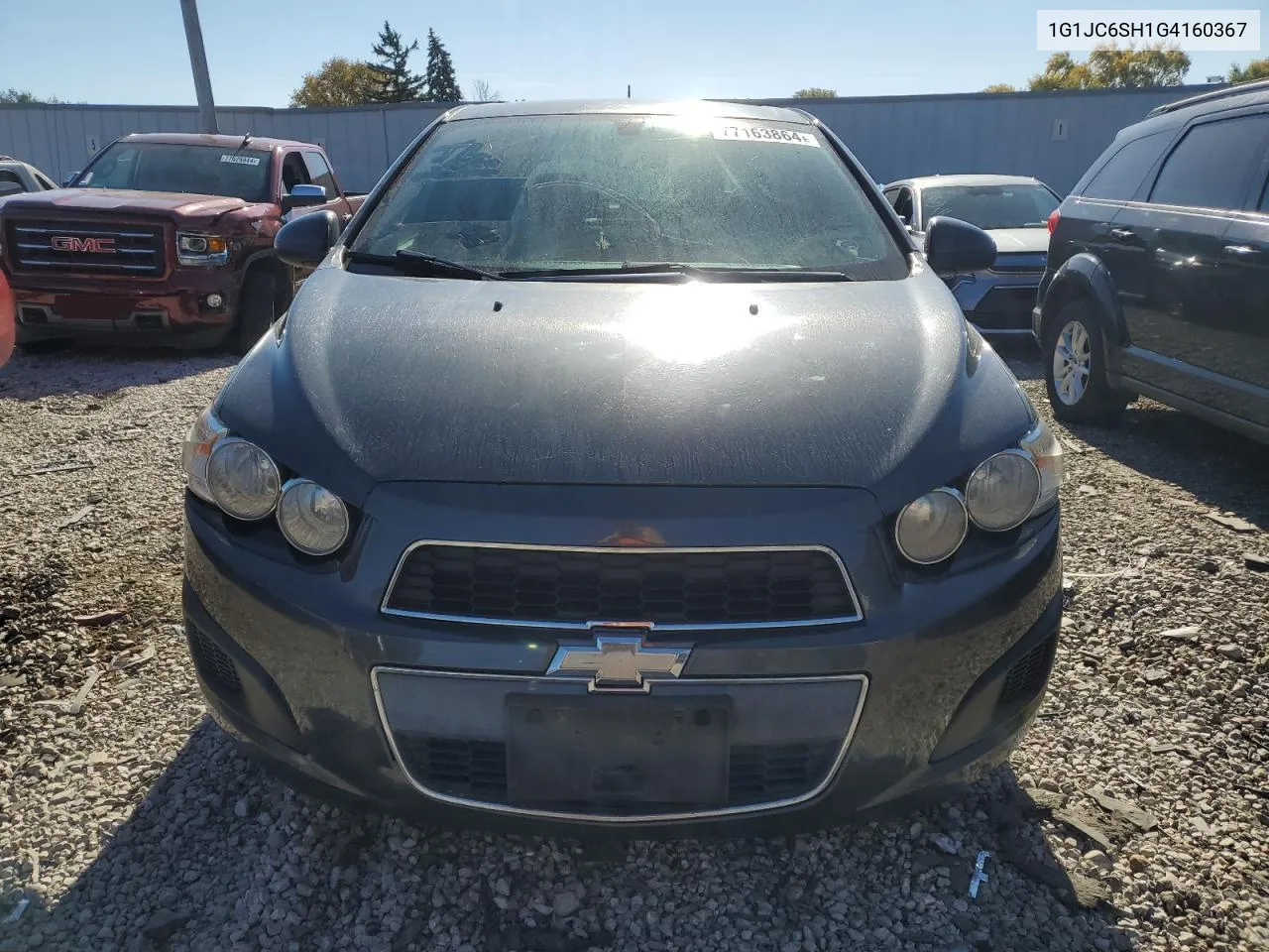 2016 Chevrolet Sonic Lt VIN: 1G1JC6SH1G4160367 Lot: 77163864