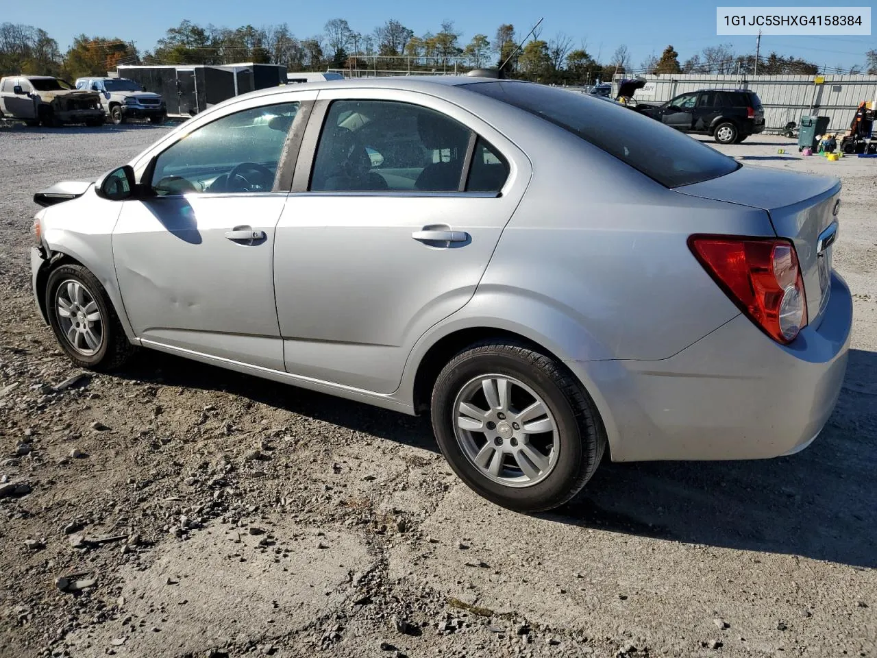 2016 Chevrolet Sonic Lt VIN: 1G1JC5SHXG4158384 Lot: 77171304