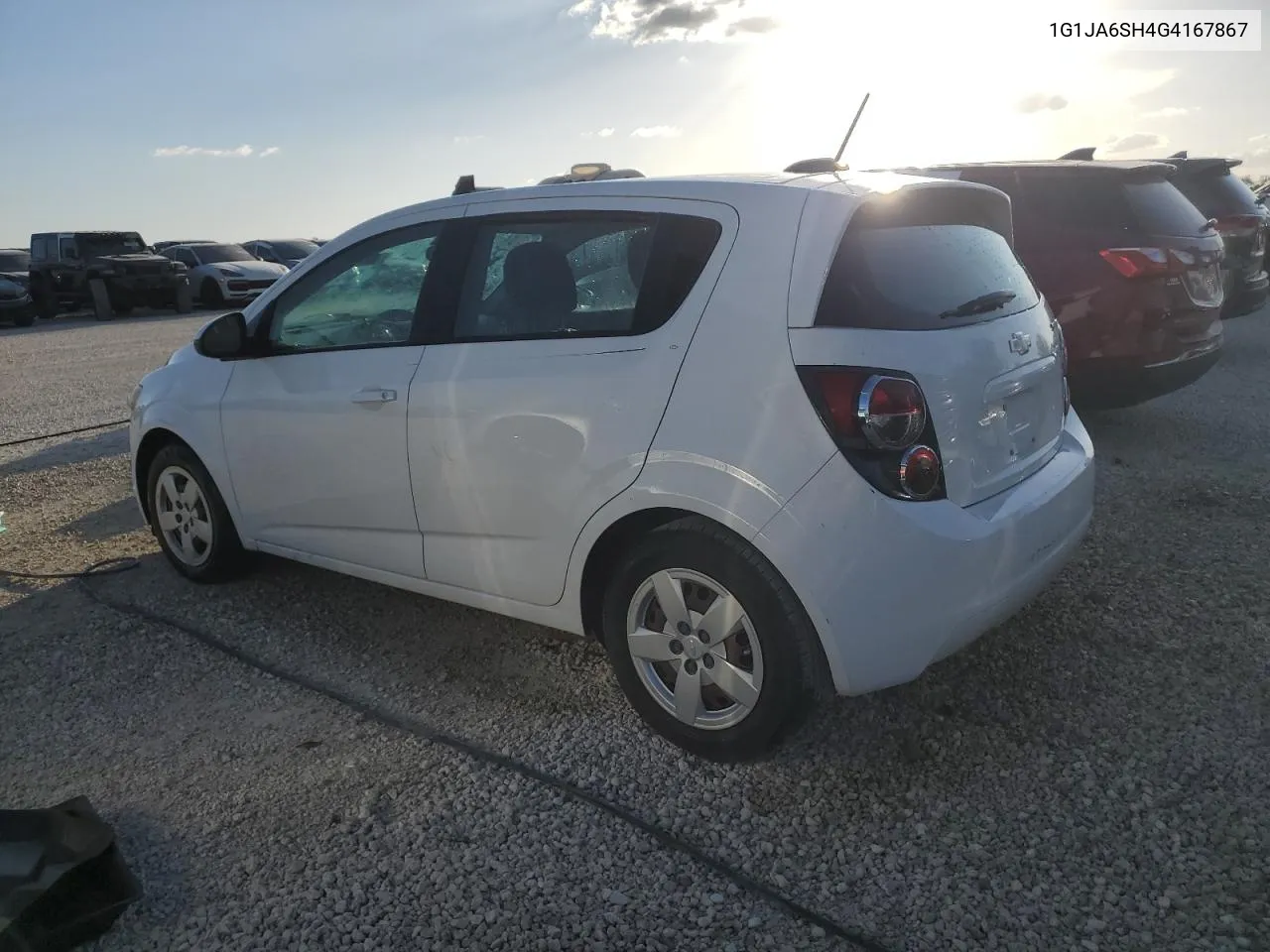 2016 Chevrolet Sonic Ls VIN: 1G1JA6SH4G4167867 Lot: 77231244