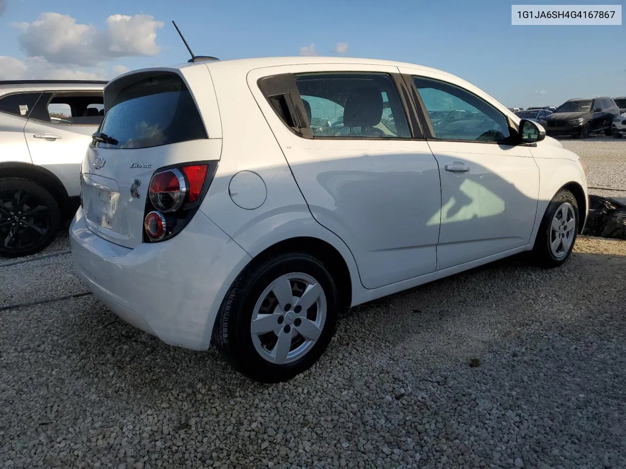 2016 Chevrolet Sonic Ls VIN: 1G1JA6SH4G4167867 Lot: 77231244