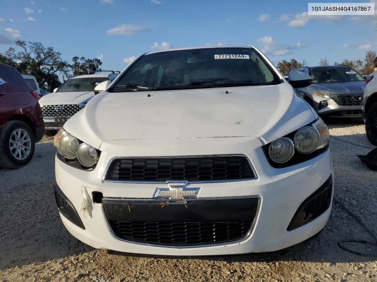 2016 Chevrolet Sonic Ls VIN: 1G1JA6SH4G4167867 Lot: 77231244