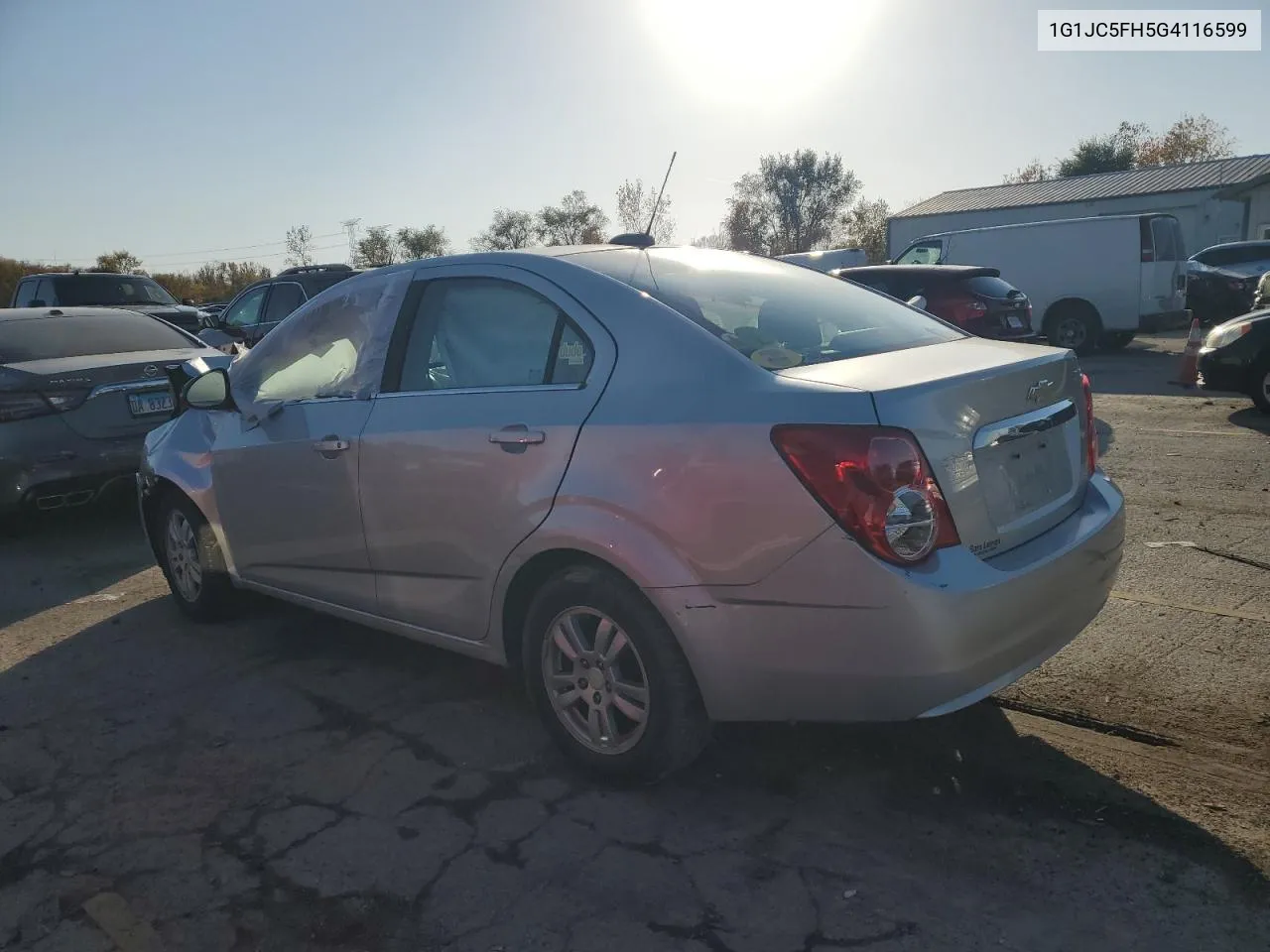 2016 Chevrolet Sonic VIN: 1G1JC5FH5G4116599 Lot: 77804074