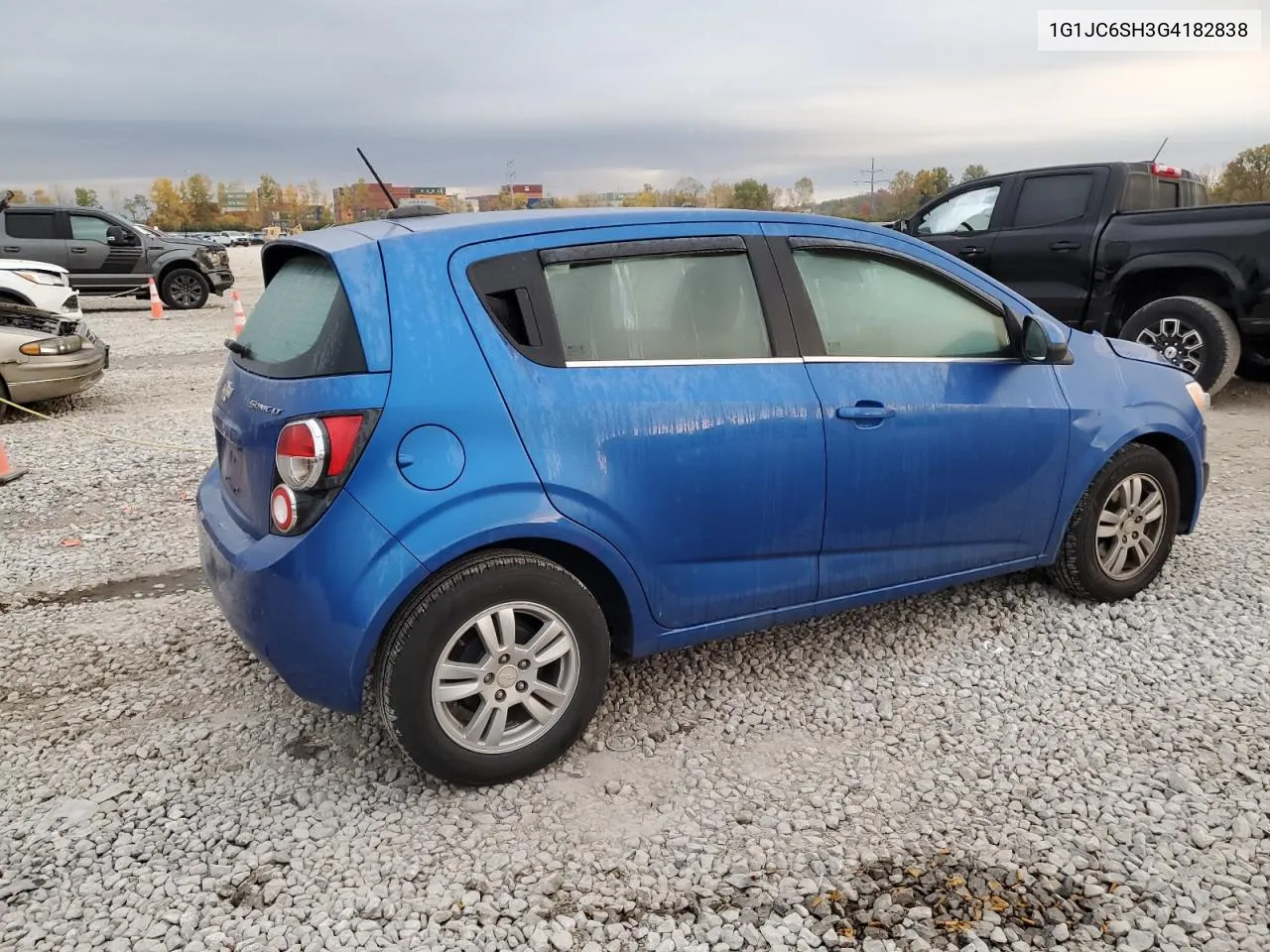 2016 Chevrolet Sonic Lt VIN: 1G1JC6SH3G4182838 Lot: 77805724