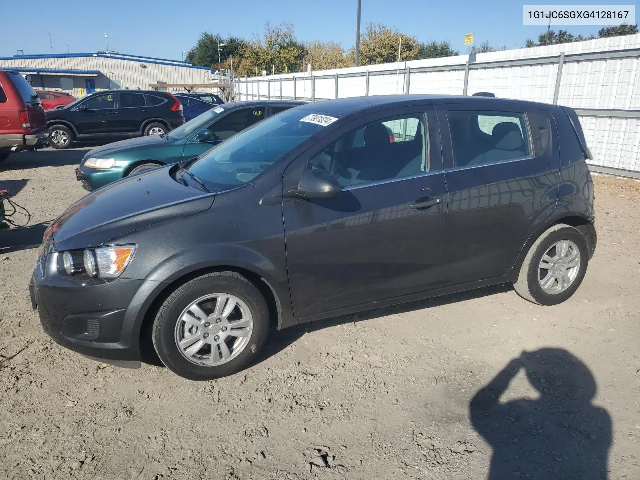 2016 Chevrolet Sonic Lt VIN: 1G1JC6SGXG4128167 Lot: 77901024