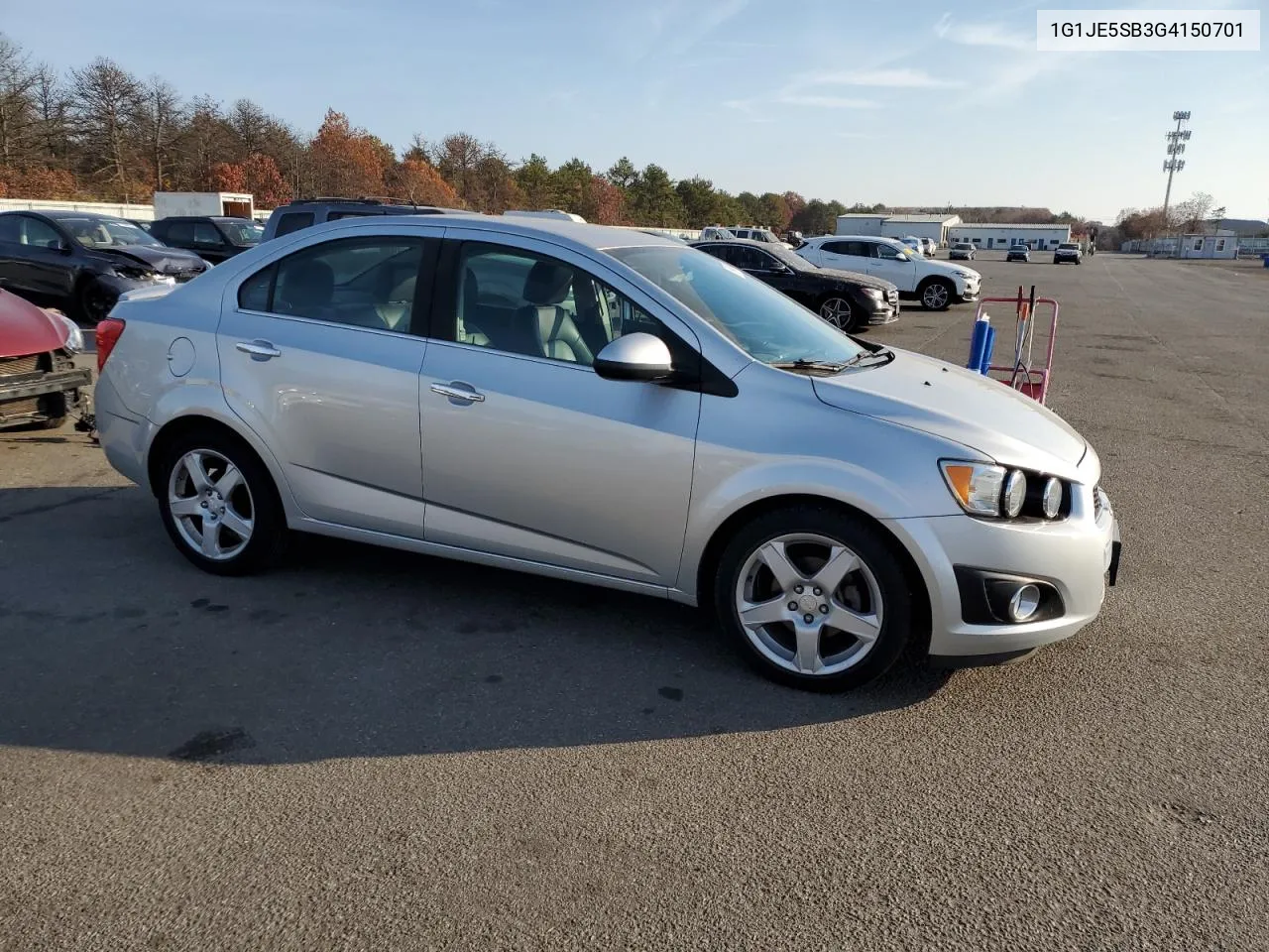 2016 Chevrolet Sonic Ltz VIN: 1G1JE5SB3G4150701 Lot: 78475944