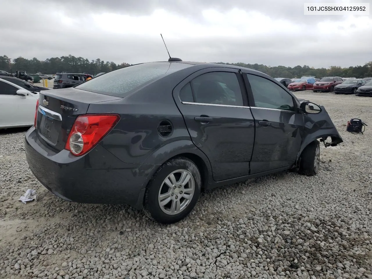 2016 Chevrolet Sonic Lt VIN: 1G1JC5SHXG4125952 Lot: 78707014