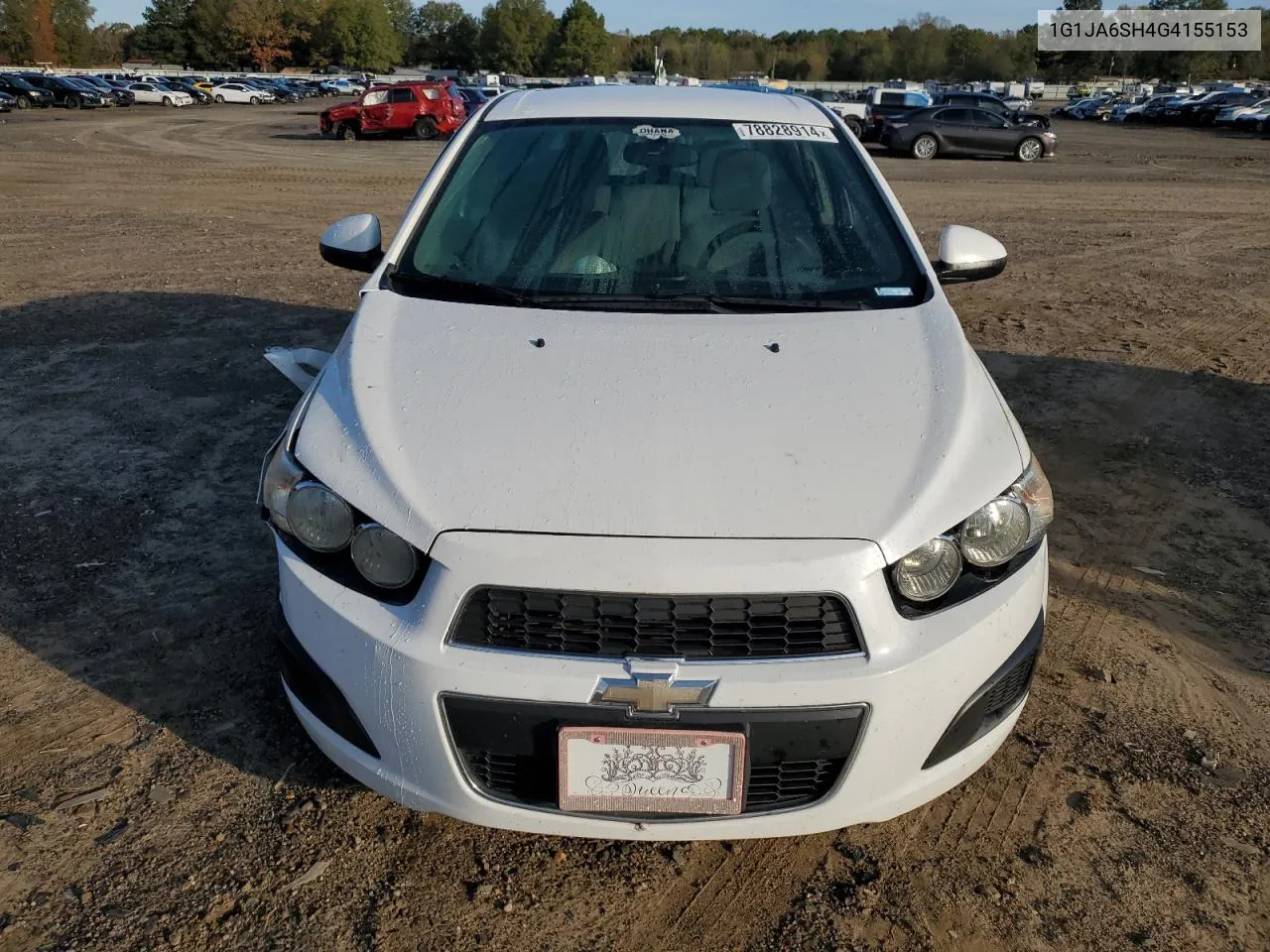 2016 Chevrolet Sonic Ls VIN: 1G1JA6SH4G4155153 Lot: 78828914