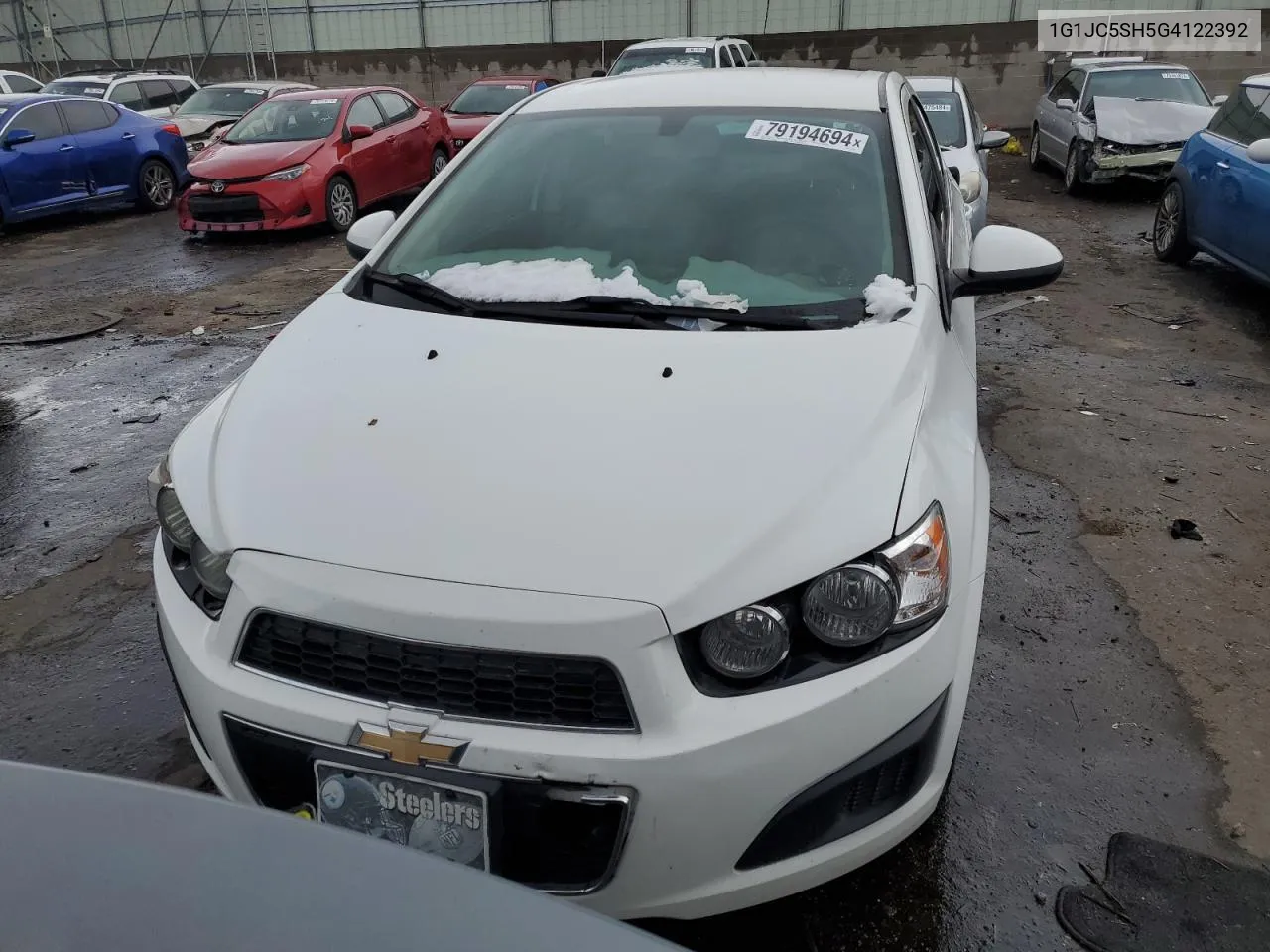 2016 Chevrolet Sonic Lt VIN: 1G1JC5SH5G4122392 Lot: 79194694