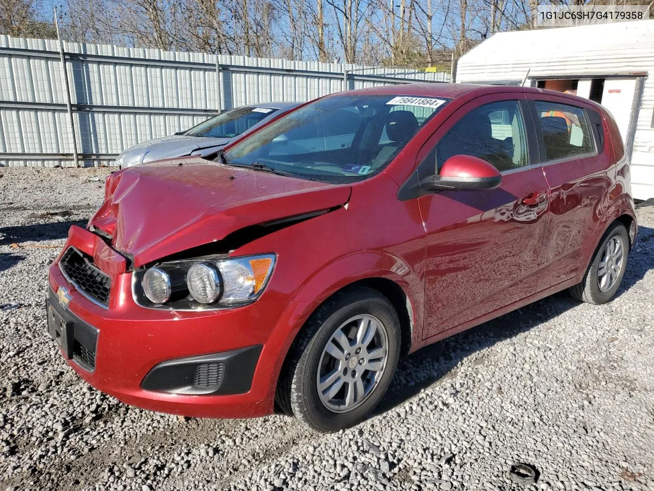 2016 Chevrolet Sonic Lt VIN: 1G1JC6SH7G4179358 Lot: 79841884