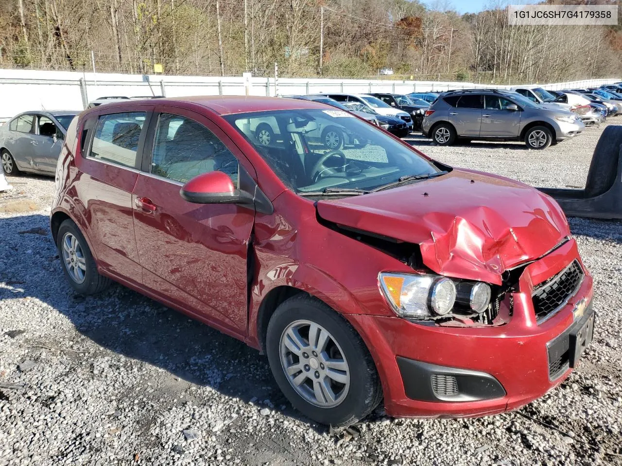 2016 Chevrolet Sonic Lt VIN: 1G1JC6SH7G4179358 Lot: 79841884