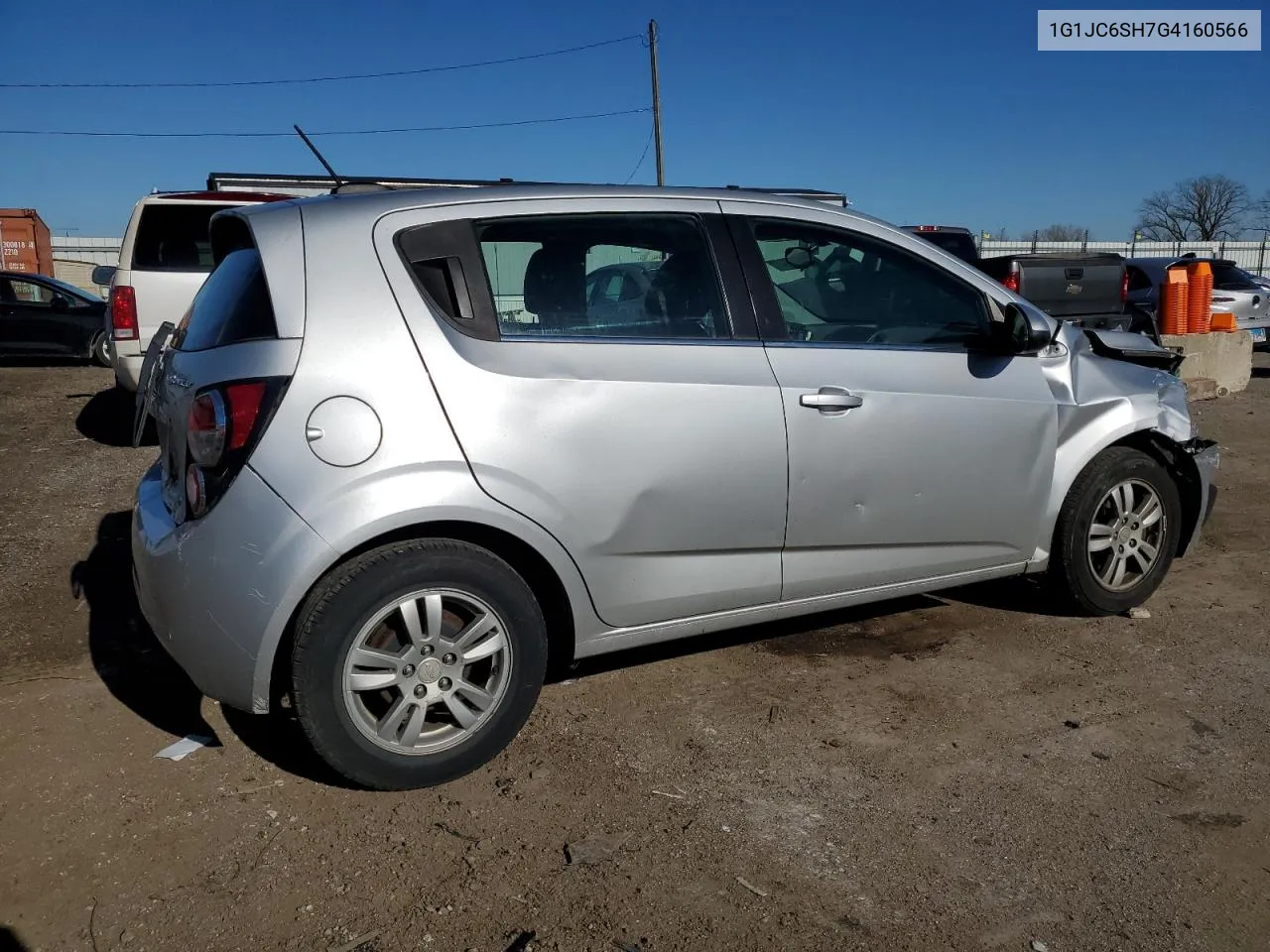 2016 Chevrolet Sonic Lt VIN: 1G1JC6SH7G4160566 Lot: 80325594