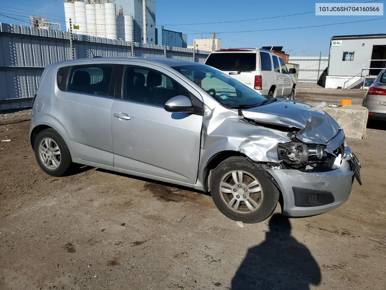 2016 Chevrolet Sonic Lt VIN: 1G1JC6SH7G4160566 Lot: 80325594