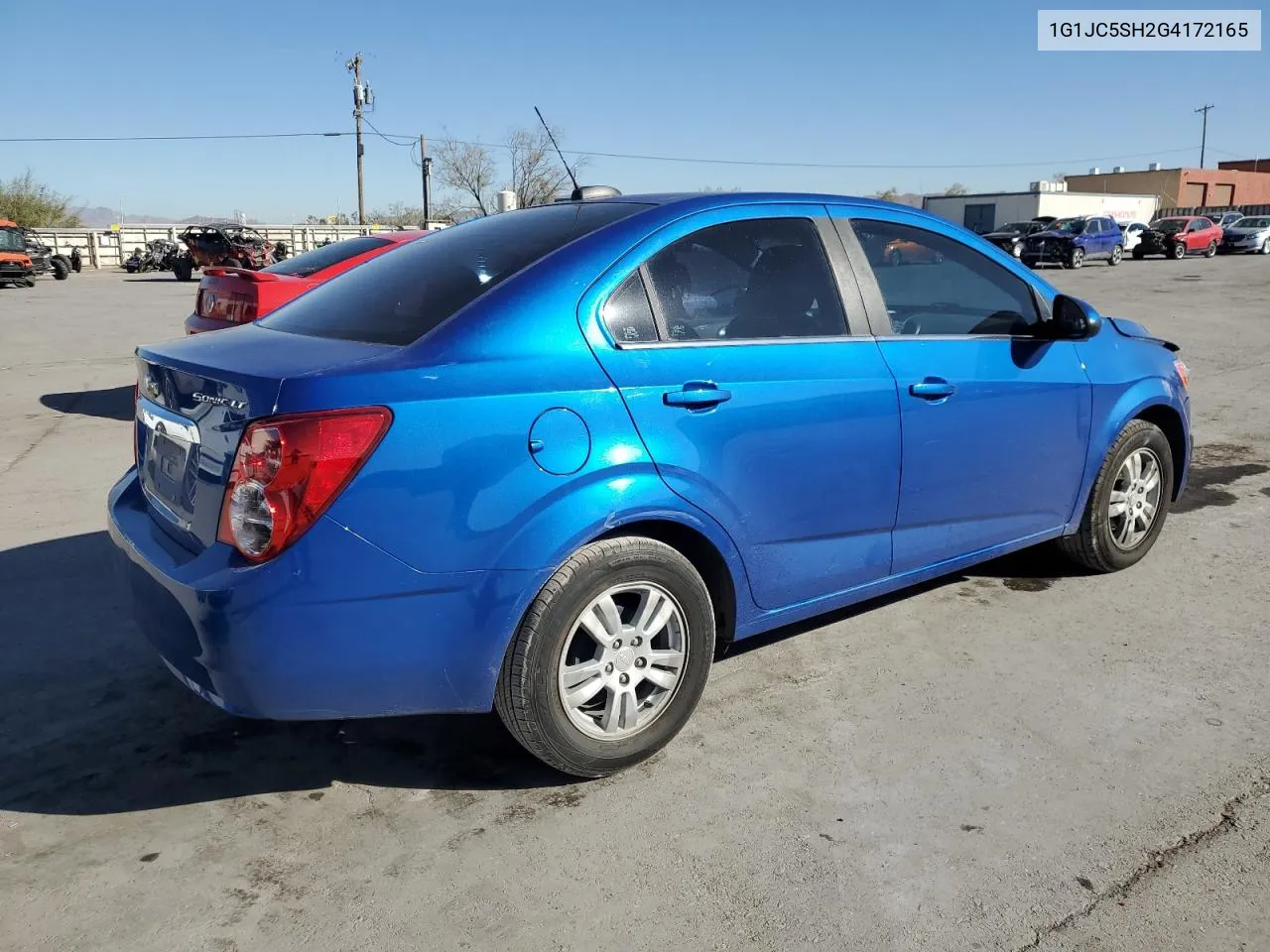 2016 Chevrolet Sonic Lt VIN: 1G1JC5SH2G4172165 Lot: 81092664