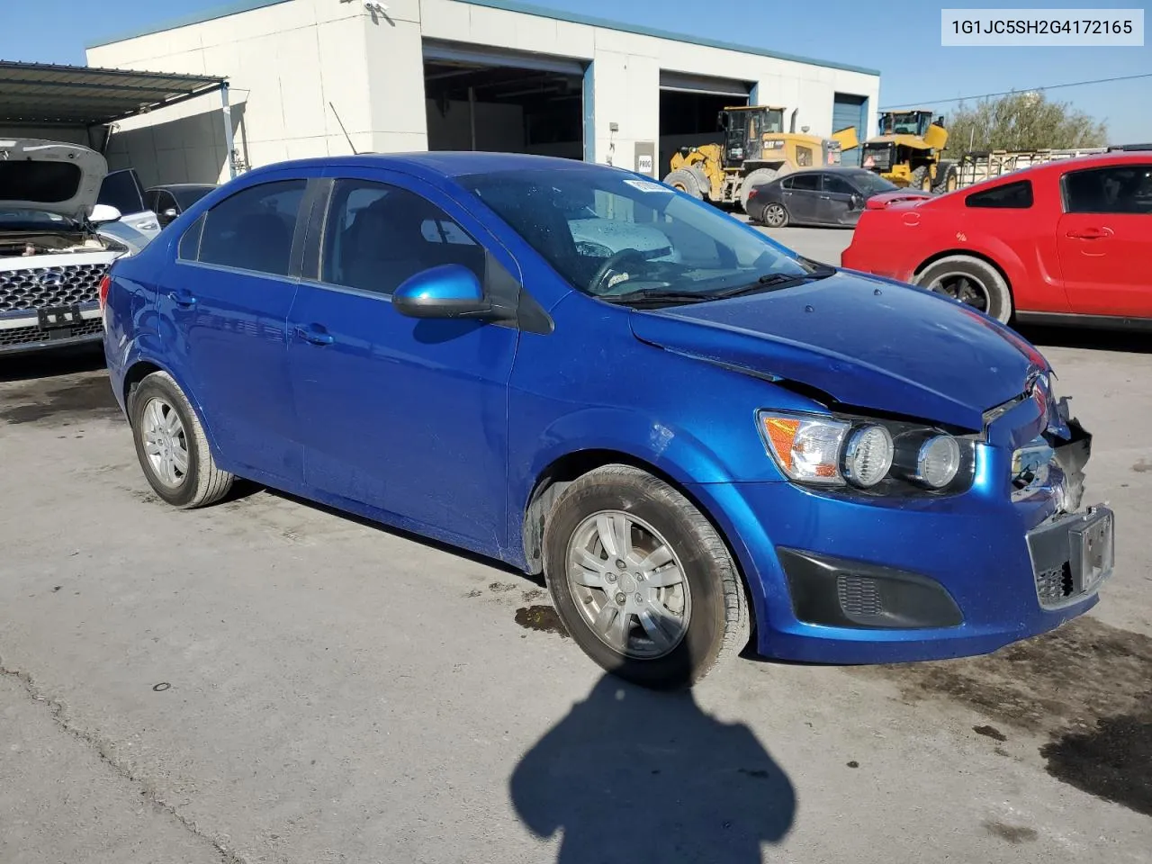 2016 Chevrolet Sonic Lt VIN: 1G1JC5SH2G4172165 Lot: 81092664