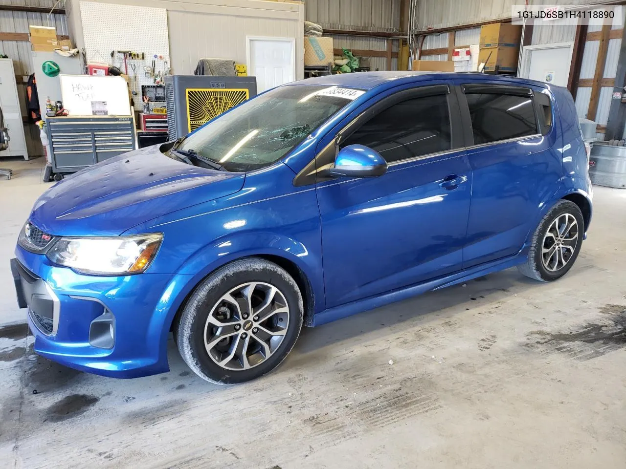 2017 Chevrolet Sonic Lt VIN: 1G1JD6SB1H4118890 Lot: 59834414