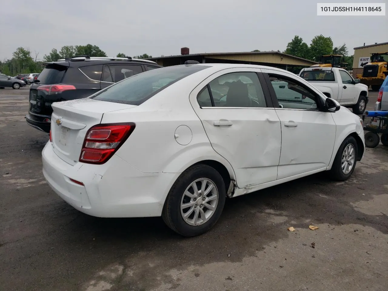 2017 Chevrolet Sonic Lt VIN: 1G1JD5SH1H4118645 Lot: 65724204