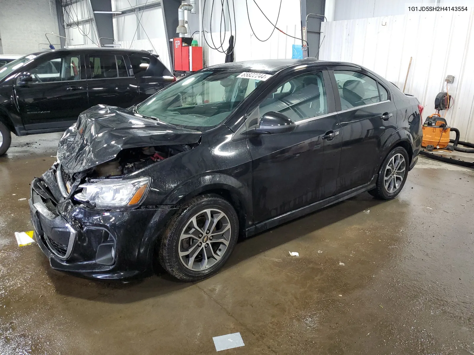 2017 Chevrolet Sonic Lt VIN: 1G1JD5SH2H4143554 Lot: 65822244