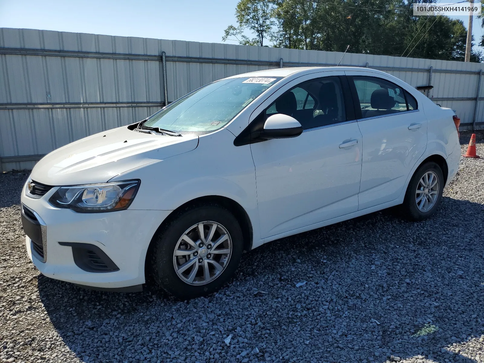 2017 Chevrolet Sonic Lt VIN: 1G1JD5SHXH4141969 Lot: 68213074