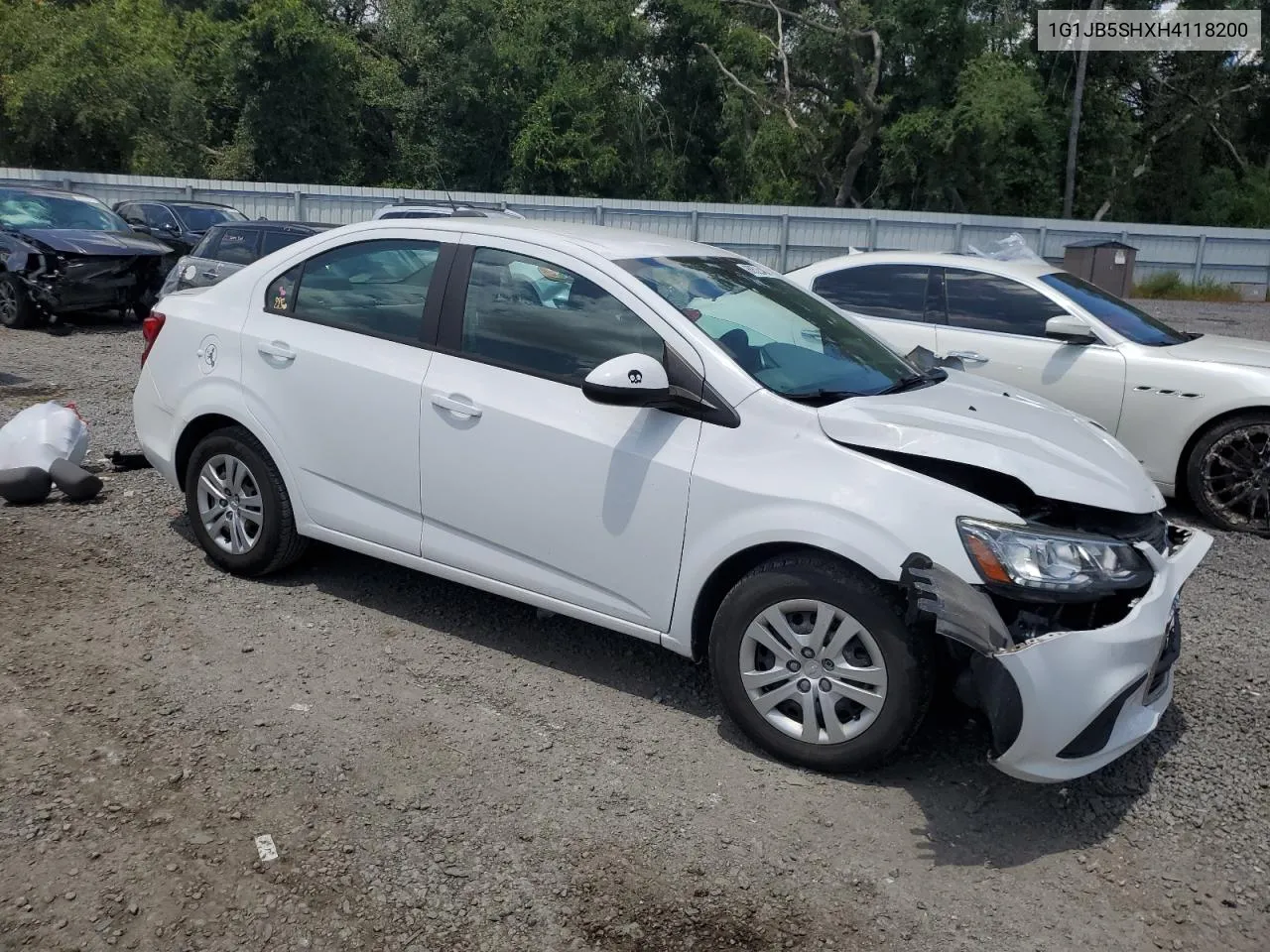 2017 Chevrolet Sonic Ls VIN: 1G1JB5SHXH4118200 Lot: 68525484