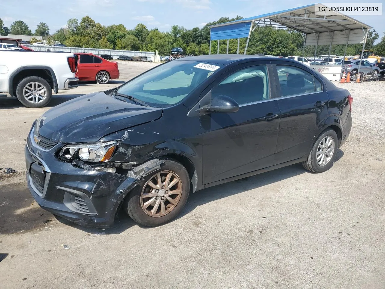 2017 Chevrolet Sonic Lt VIN: 1G1JD5SH0H4123819 Lot: 70241694