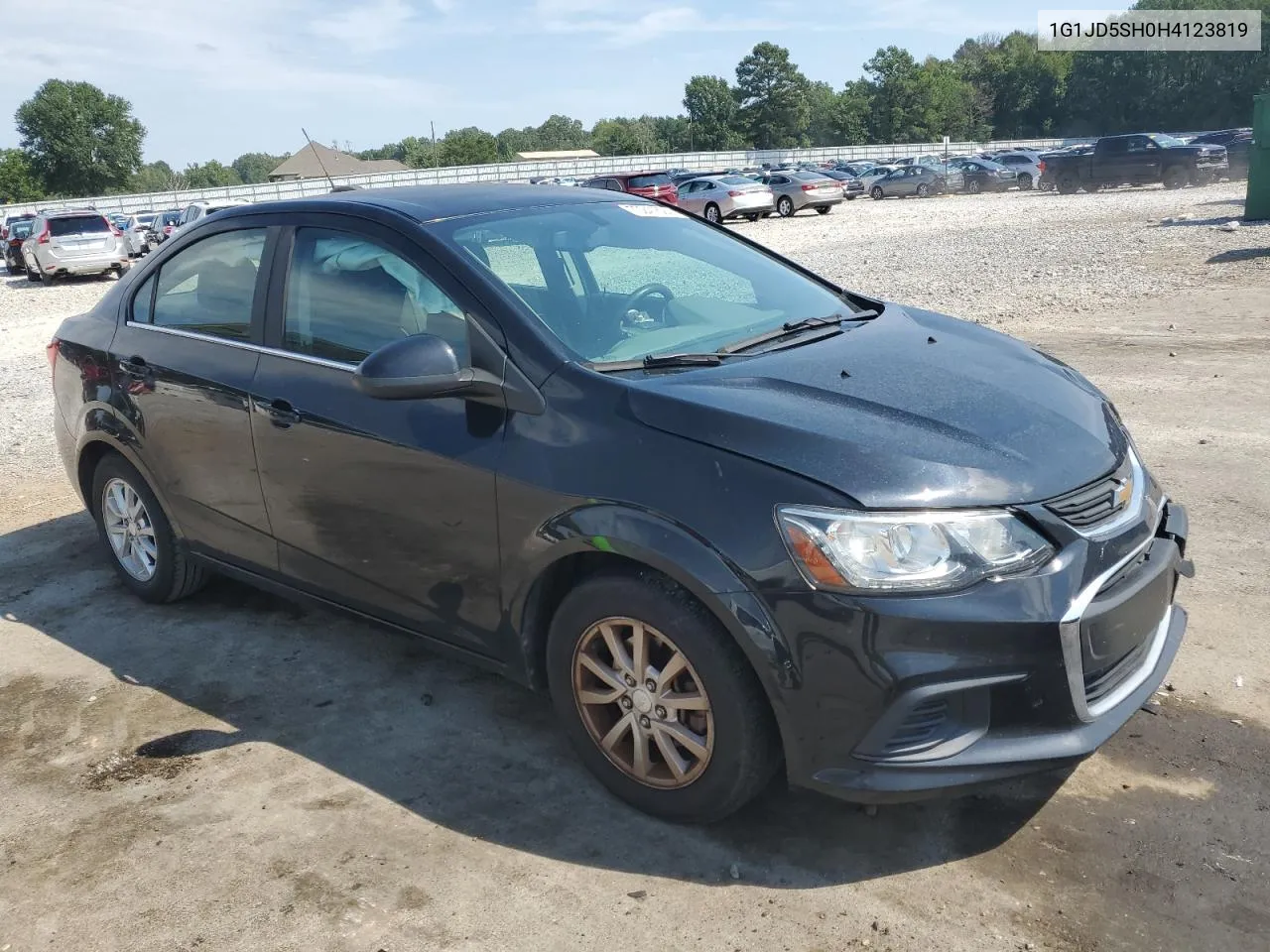 2017 Chevrolet Sonic Lt VIN: 1G1JD5SH0H4123819 Lot: 70241694