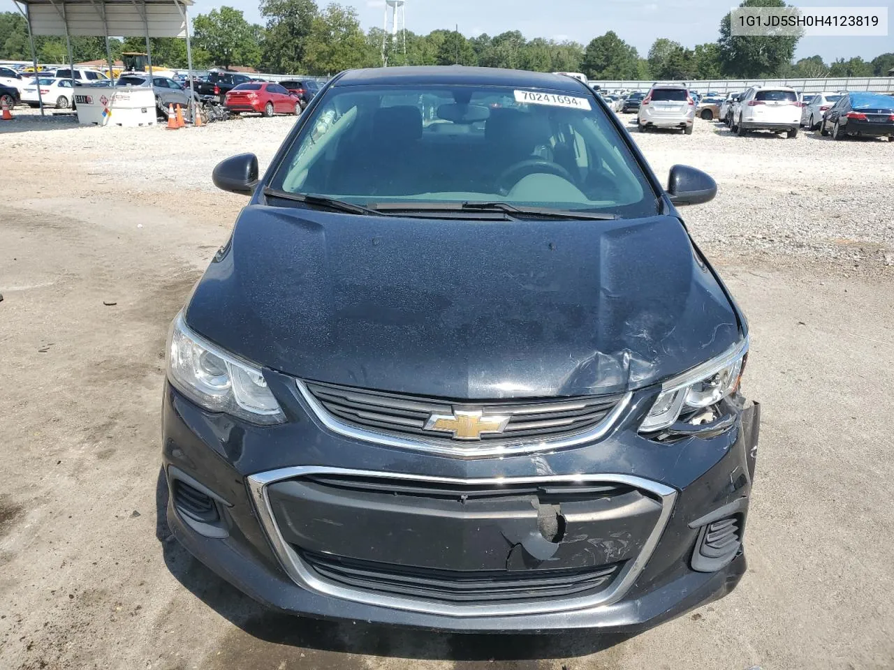 2017 Chevrolet Sonic Lt VIN: 1G1JD5SH0H4123819 Lot: 70241694