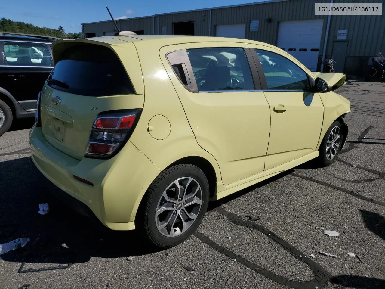 2017 Chevrolet Sonic Lt VIN: 1G1JD6SG5H4136112 Lot: 70374914