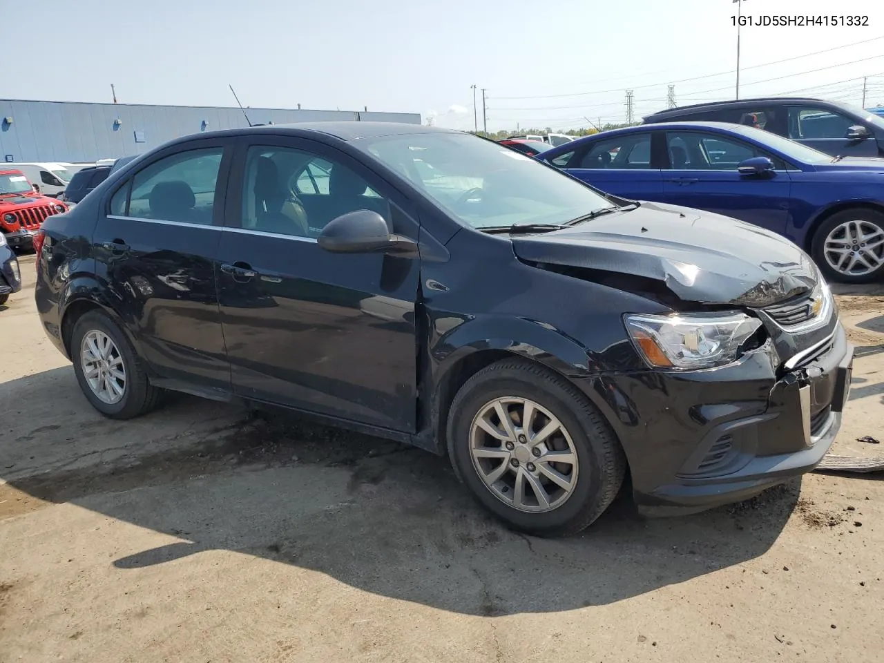 2017 Chevrolet Sonic Lt VIN: 1G1JD5SH2H4151332 Lot: 71203404