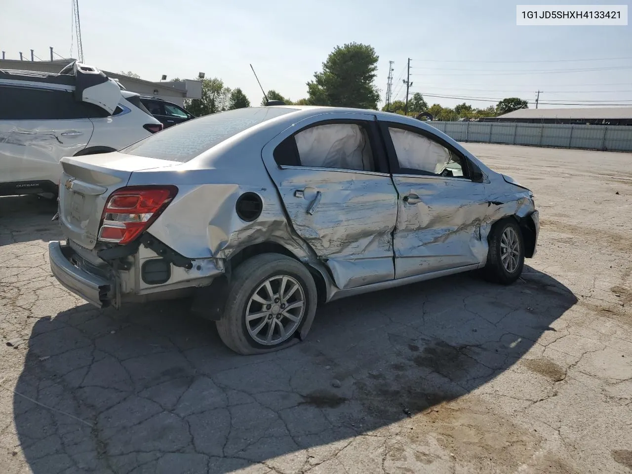 2017 Chevrolet Sonic Lt VIN: 1G1JD5SHXH4133421 Lot: 71212794