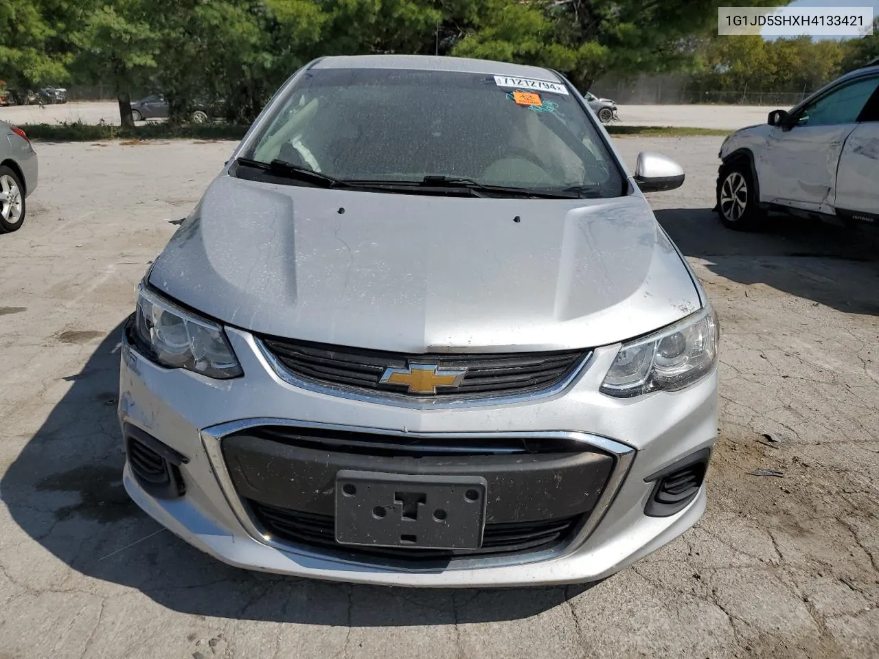 2017 Chevrolet Sonic Lt VIN: 1G1JD5SHXH4133421 Lot: 71212794