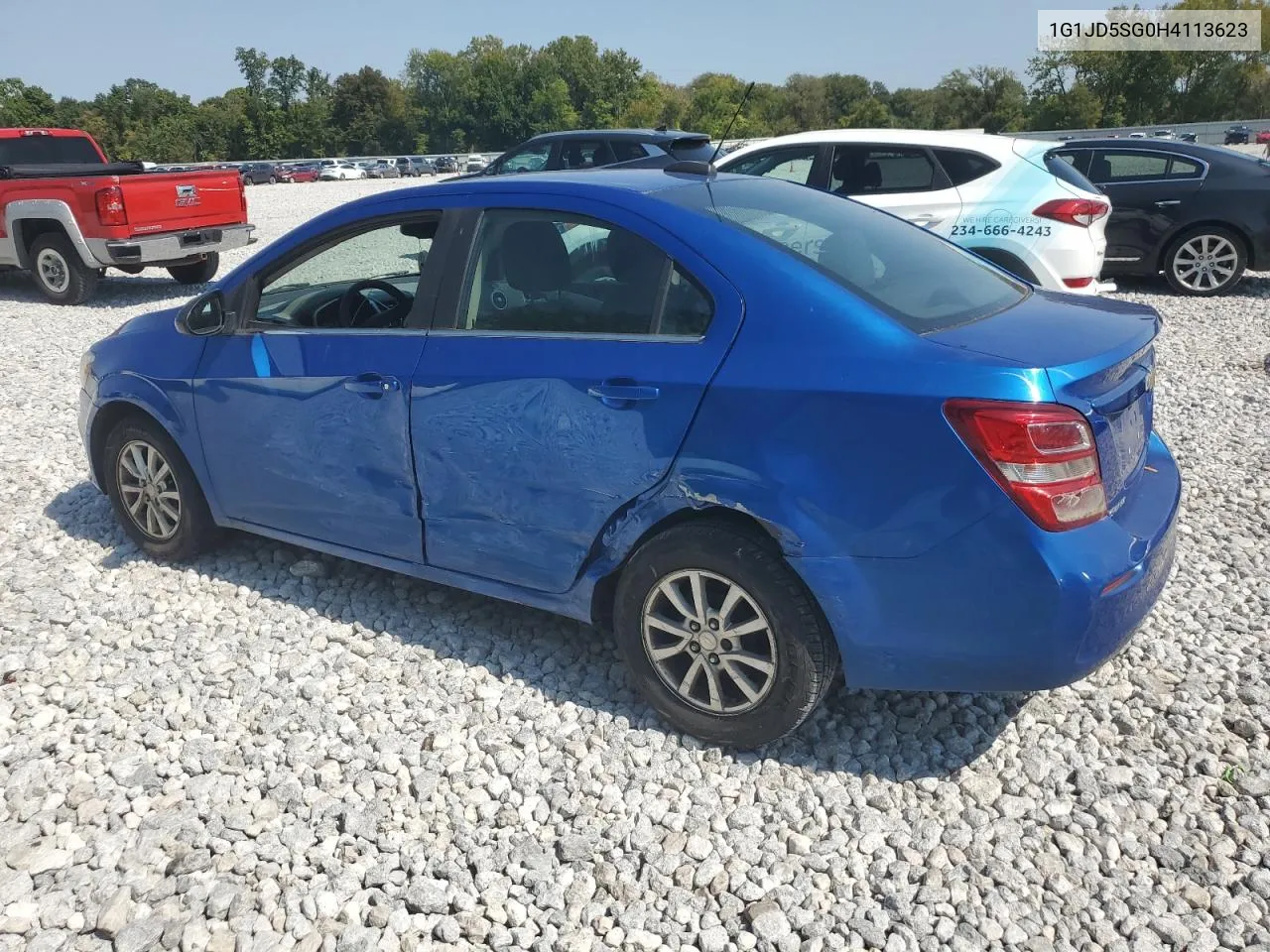 2017 Chevrolet Sonic Lt VIN: 1G1JD5SG0H4113623 Lot: 71264224