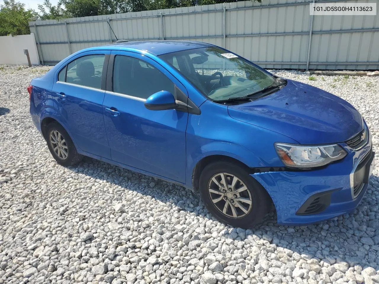 1G1JD5SG0H4113623 2017 Chevrolet Sonic Lt