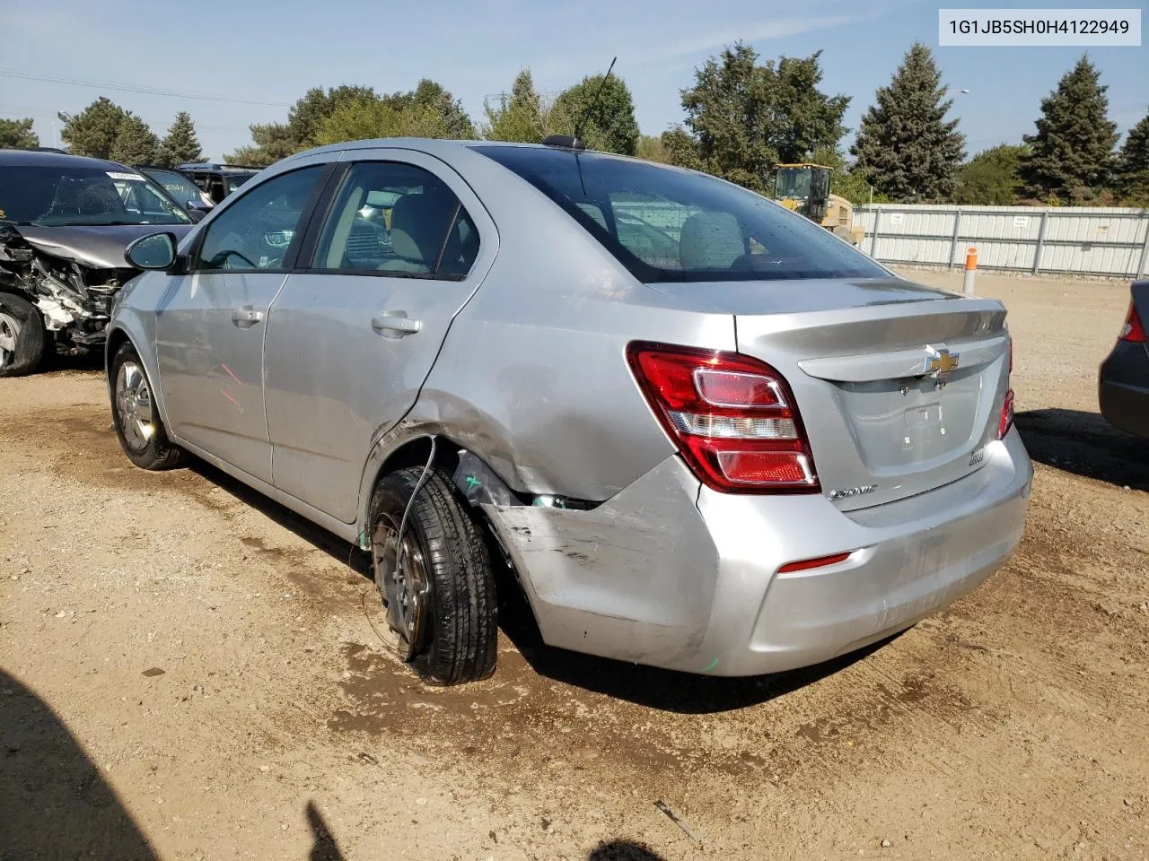 1G1JB5SH0H4122949 2017 Chevrolet Sonic Ls