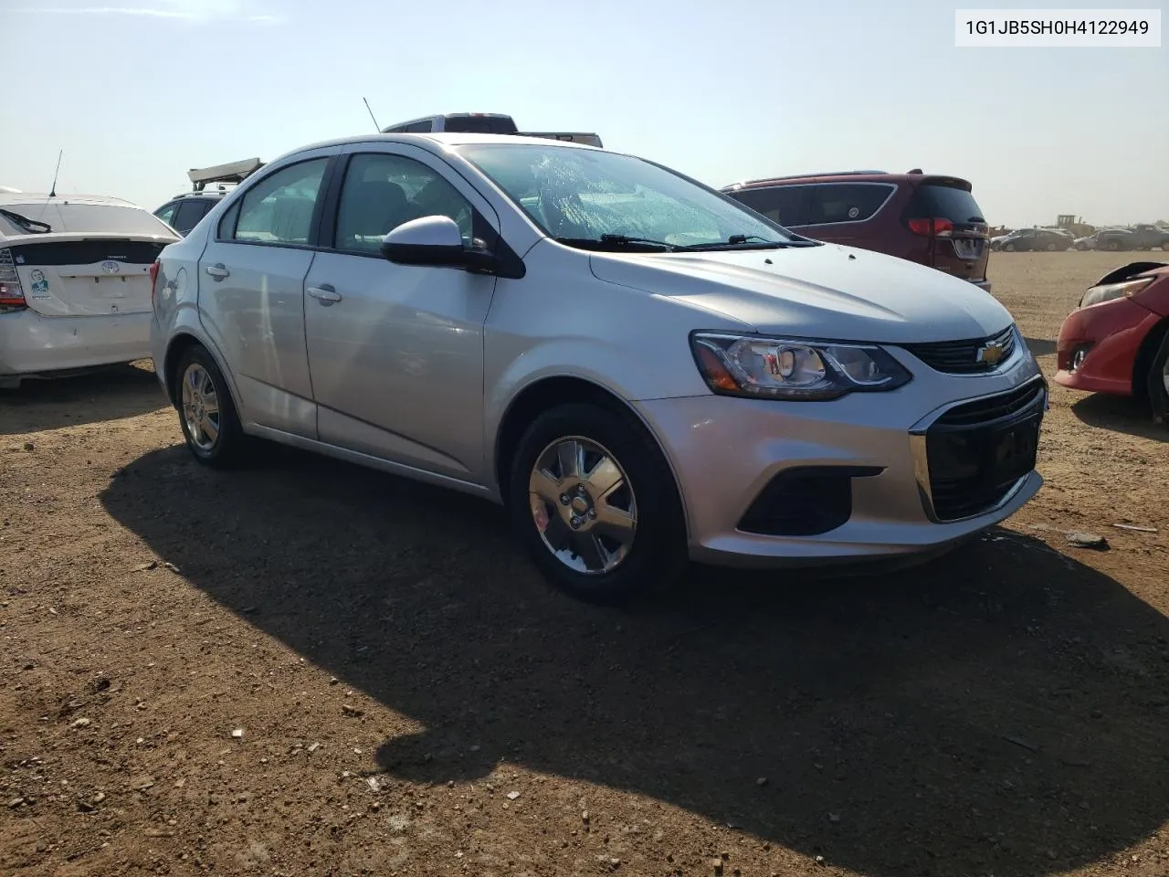 1G1JB5SH0H4122949 2017 Chevrolet Sonic Ls